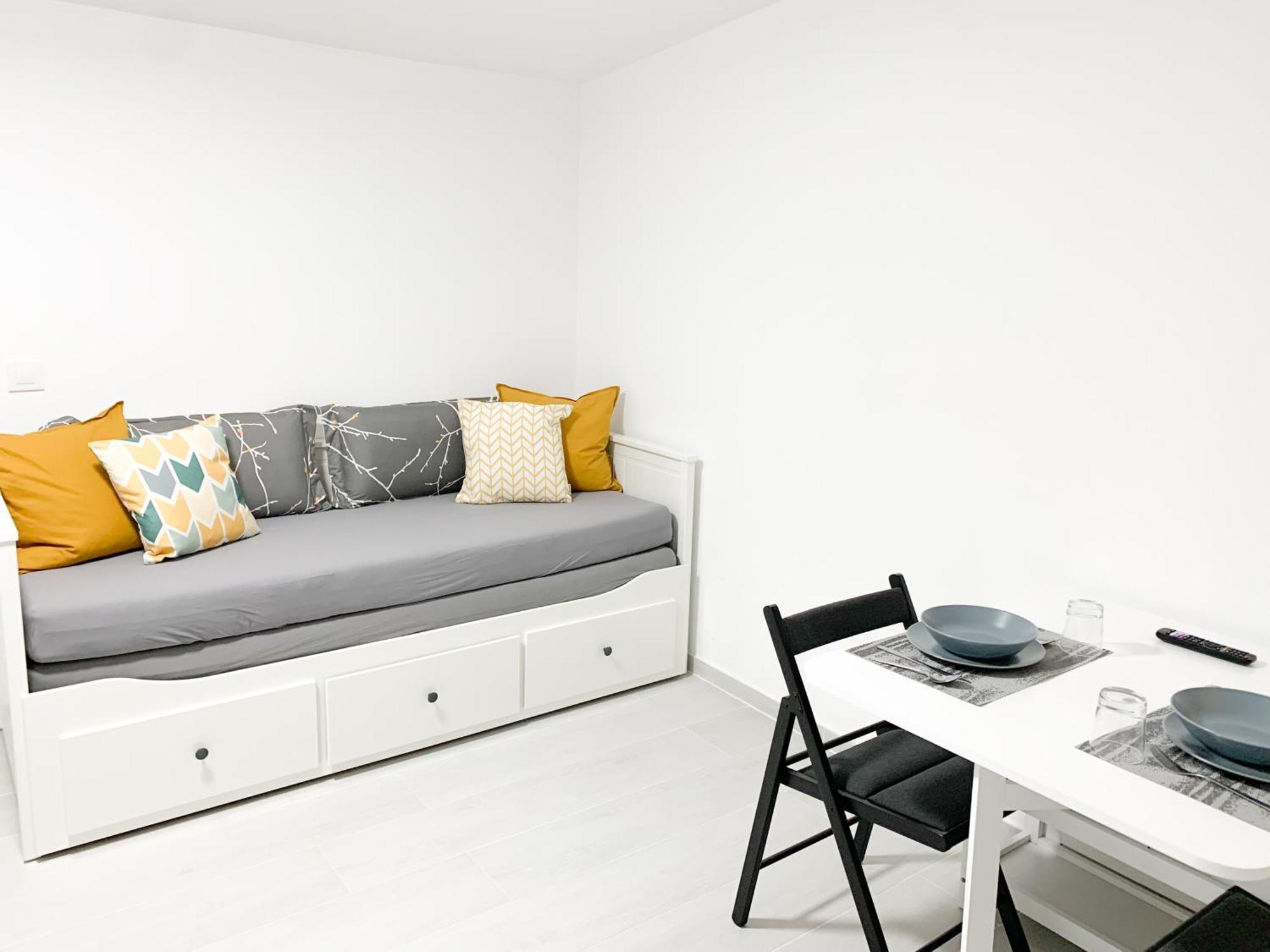 Estudio Con Terraza En La Playa Sanxenxo Eksteriør bilde
