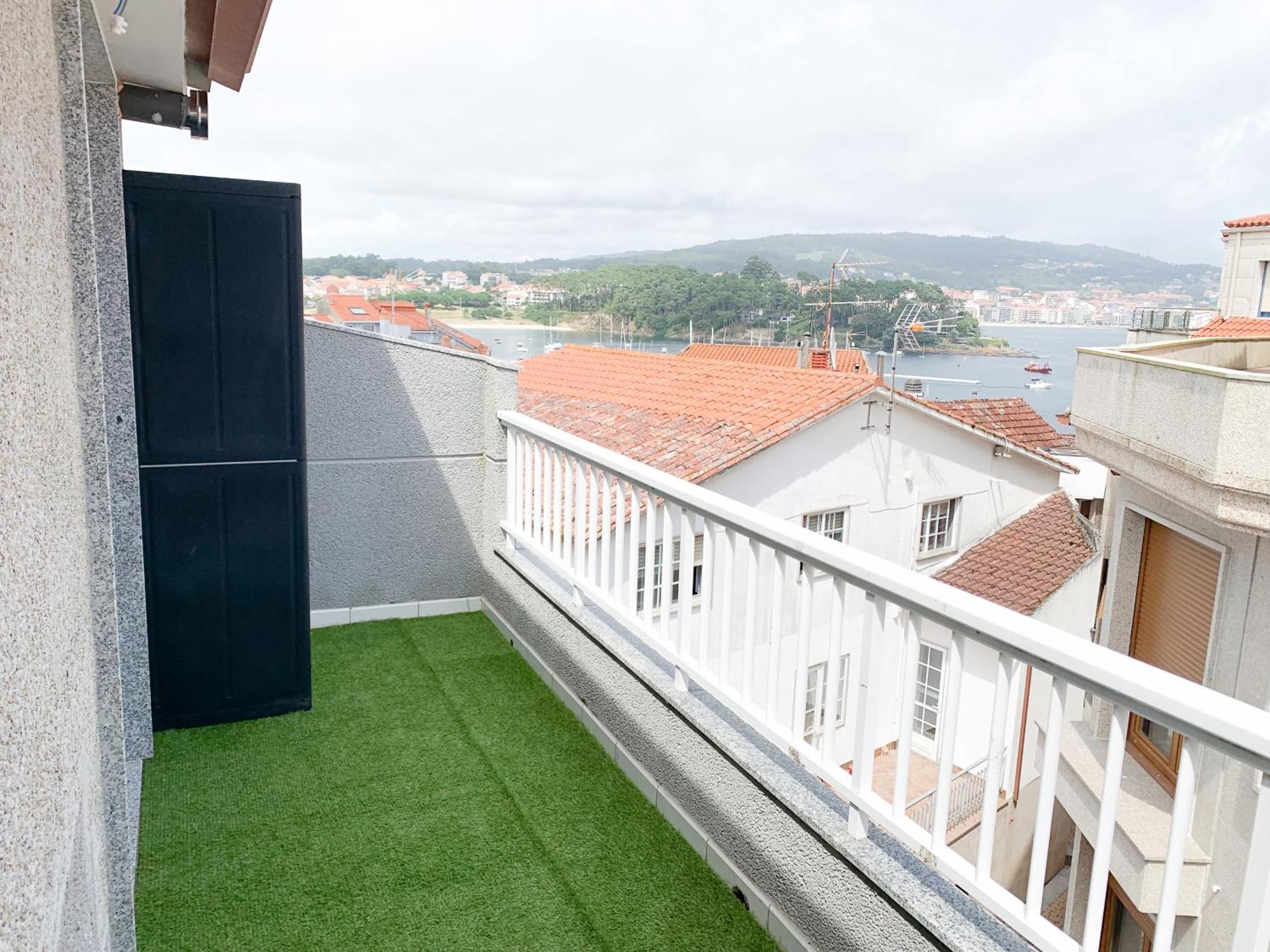 Estudio Con Terraza En La Playa Sanxenxo Eksteriør bilde